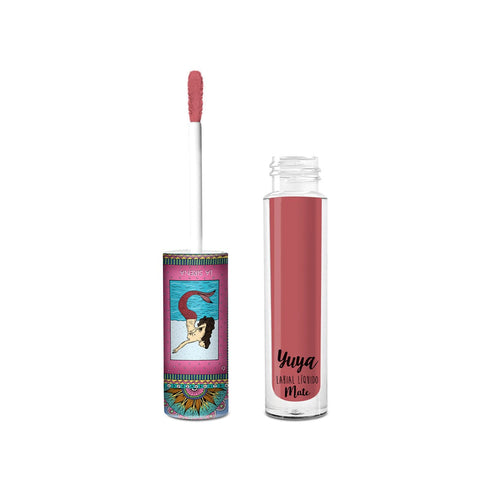 Pack Yuya Máscara para pestañas 10 aceites naturales + Labial La Sirena Set de regalo REPUBLIC COSMETICS